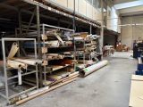 a large room with a lot of shelves and a lot of tools