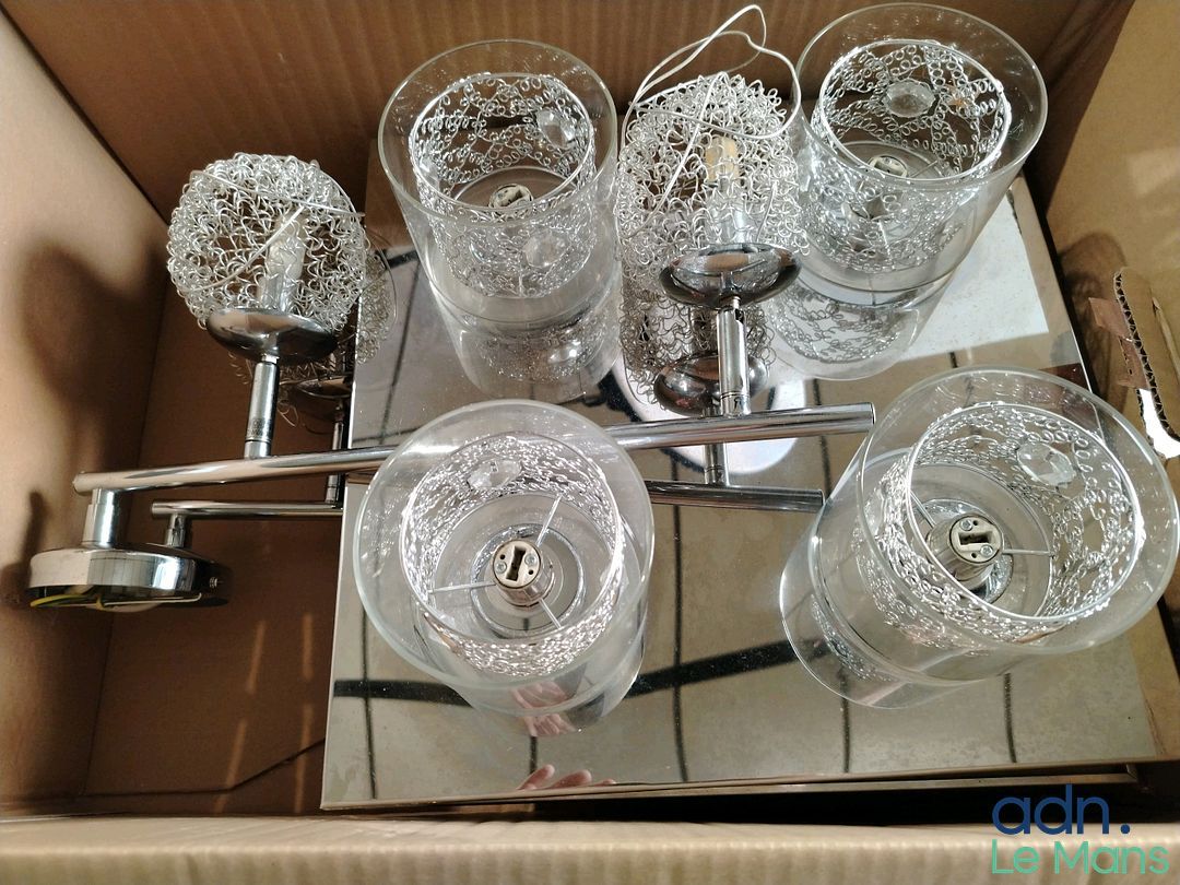 Lot de 3 luminaires sans informations supplémentaires - Bon …