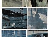 de nombreuses photos d'un homme à cheval sous la pluie