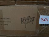 a cardboard box with a picture of a bed on it
