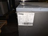 a freezer that has a frozen label on it
