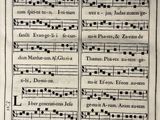 a black and white image of a page of music notes