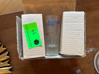 Trois verres PASTIS 51 Anisette