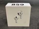 a box with a pair of airpods in it