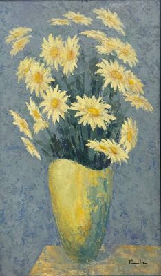 Fernand ELIE (1906-1992) Bouquet de marguerites