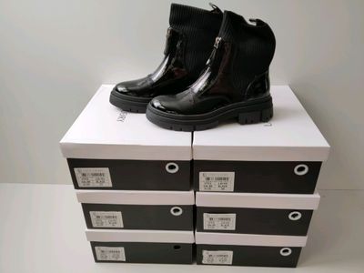 Lot de 6 paires de bottines LADY GLORY "LH190" de diverses p…