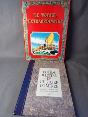 un livre sur lequel figure la photo d'un homme dans un bateau sur l'eau