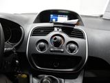 a dashboard of a car with a steering wheel and dashboard controls