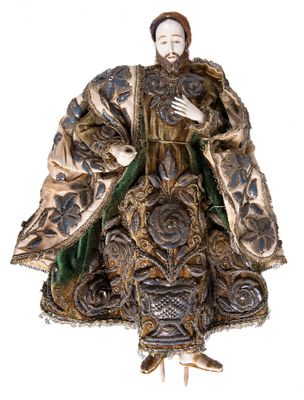 an image of a statue of a man with a beard and a robe