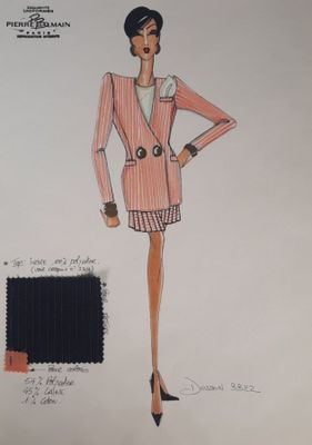 PIERRE BALMAIN "Exclusivité Uniformes, Paris".