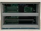 a rack with electronic components on top of it
