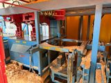 a picture of a machine that is making wood chips