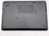 a close up of the bottom of a laptop
