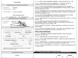 a close up of a document with a picture of a person on it