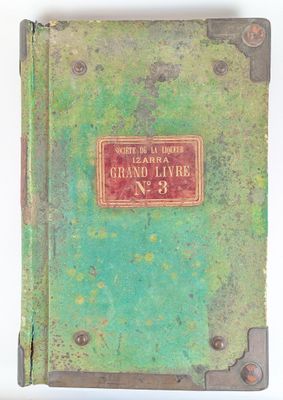 Societe DE LA Liqueur Izarra - Grand Livre DE Compte N°3