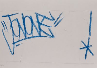 drawing of a piece of paper with the word liquor written on it