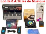 lote 6 articles de musice