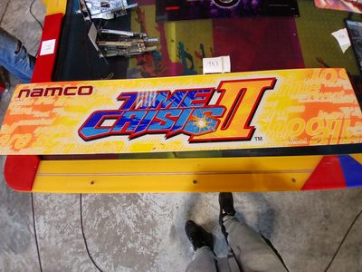 Bandeau arcade TIME CRISIS II - Photo 1