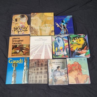 [HISTOIRE DE L'ART]. Lot de livres sur le thème de l'histoir…