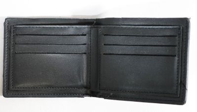 CHEVIGNON Portefeuille en cuir noir