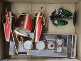 une boîte contenant un certain nombre d'objets