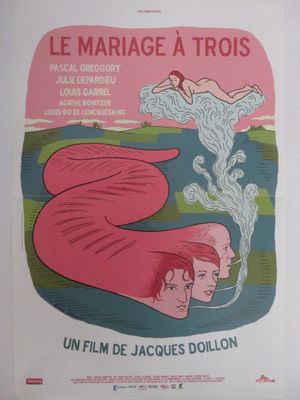 Affiche française du film « Le mariage à trois »