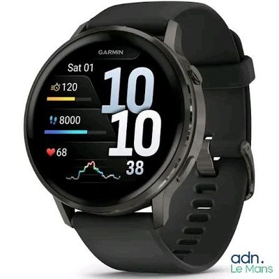 gros plan d'une montre intelligente sur fond blanc