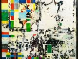 une image représentant un tableau sur lequel sont appliquées plusieurs couleurs de peinture