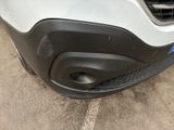 a close up of the front bumper of a car