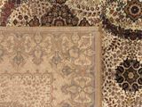 an image of a close up of a rug with many different colors
