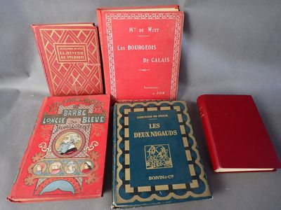 Lot de 5 ouvrages dont : les employés de Balzac, les 2 nigau…