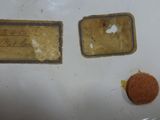 two pieces of paper that have been placed on a table