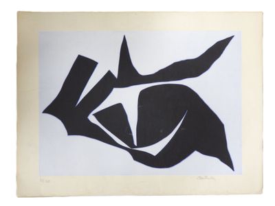 a black and white drawing of a bird on a white background
