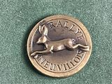 une image représentant une pièce de monnaie sur laquelle figure un lapin