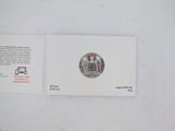 a picture of a stamp with a picture of a building on it