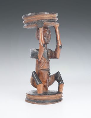Congo (RDC) / Angola, Thsokwe / Lwena - Objet d'art unique