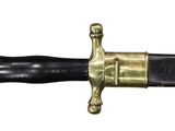 an image of a sword that is on display