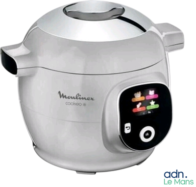 an image of a close up of a food cooker on a white background