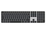 une image représentant un clavier d'ordinateur en noir et blanc sur fond blanc