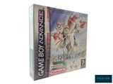 une image représentant un coffret de Game Boy Advance sur lequel figure une femme à cheval