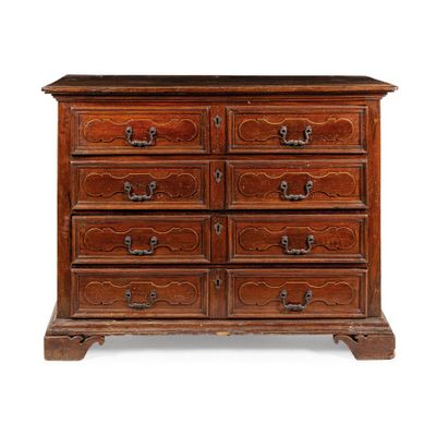 Commode EN Noyer, 18e-18e SIÈCle