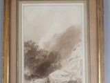 une photo d'un tableau accroché au mur