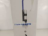 a box with a blue handle and a black handle in it