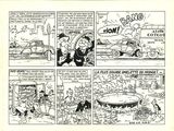 une vieille bande dessinée représentant un homme en costume-cravate
