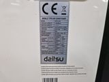 a picture of a dishwasher with a label on it