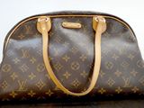 louis vuitton monogram canvas and leather handbag
