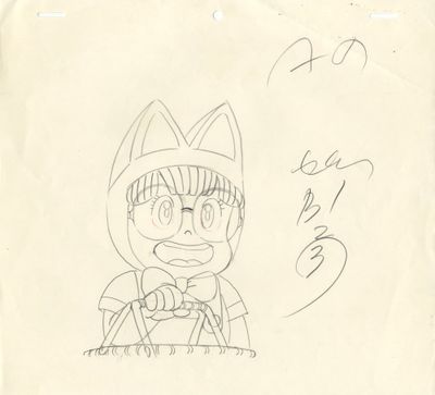une image représentant un dessin de chat portant des lunettes et un chapeau