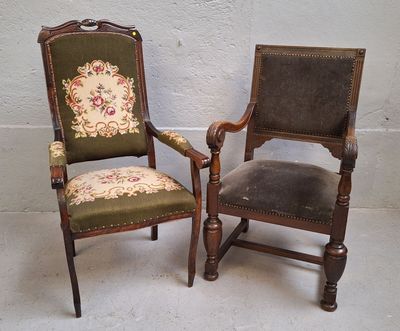 Deux fauteuils: