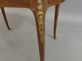 an image of a small table with a marble top