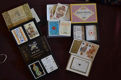 Cinq Coffrets Fournier fac similé, réédition, ou autres (non…